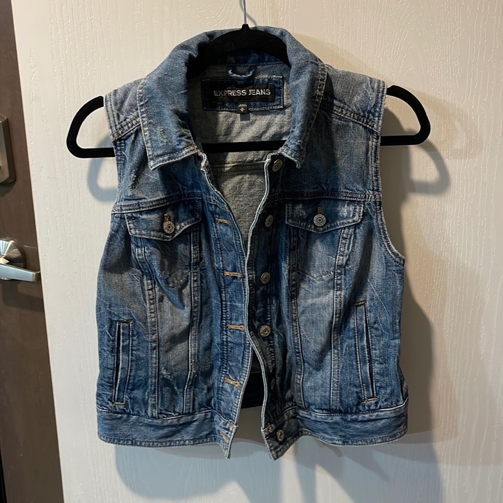 M Express Jean Vest